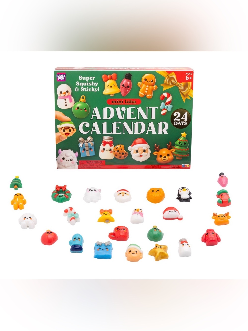 RMS Brand Taba Advent Calendar - 24 Squishes - New! Sealed!